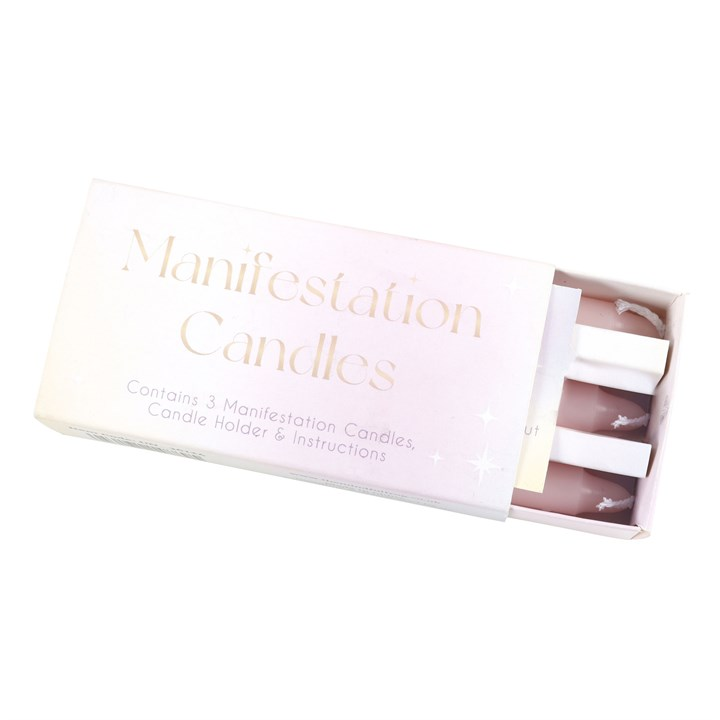 3 Manifestation Spell Candles in a Box, image 3 of 4