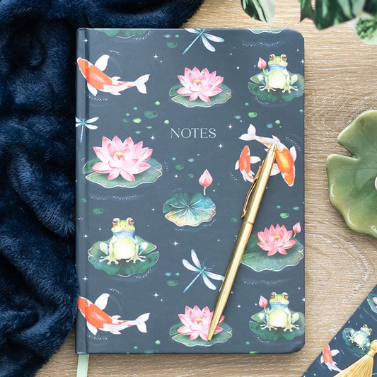 Pond Print A5 Notebook, image 1 of 6