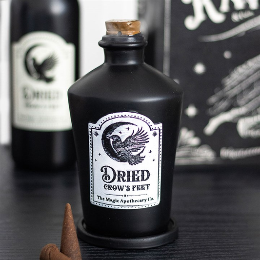 Dried Crow's Feet Incense Cone Holder, image 1 of 5