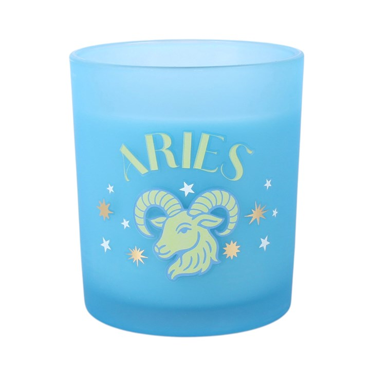 Zodiac Zest Aries Creamy Vanilla Candle, image 4 of 5