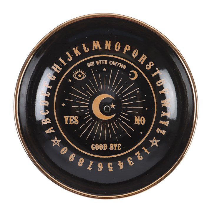 Black Talking Board Incense Holder, image 3 of 6