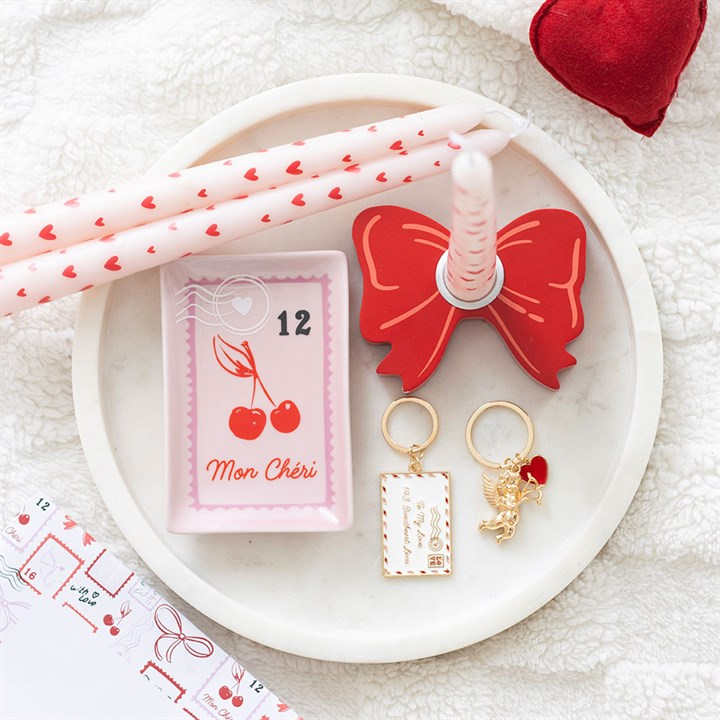 Cupid's Delivery Cherub Keyring, image 5 of 5