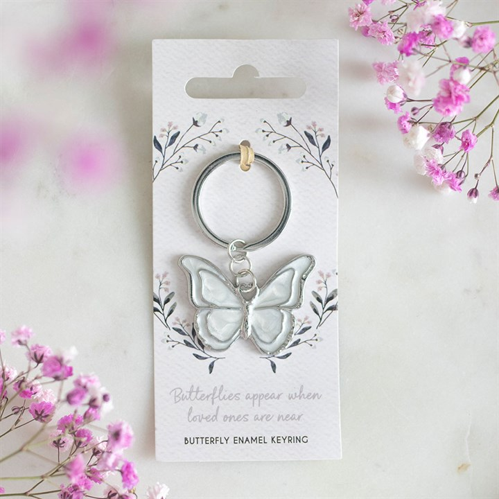 Butterflies Appear Keyring, image 1 of 5