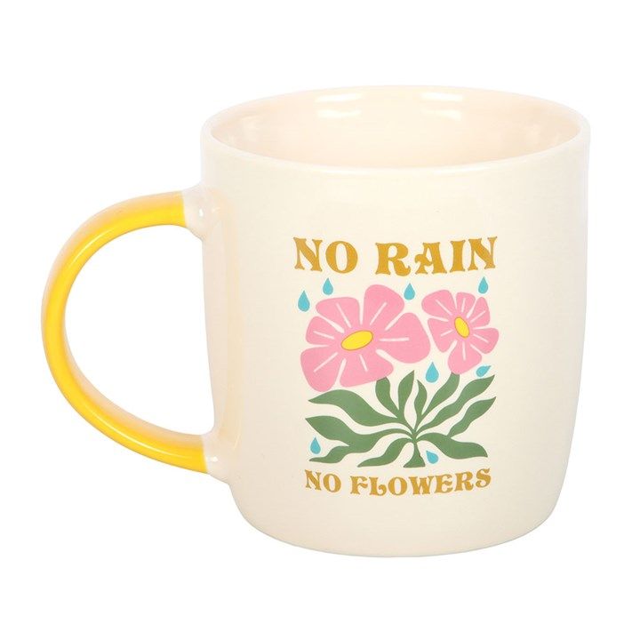 No Rain, No Flowers Mug, image 3 of 6