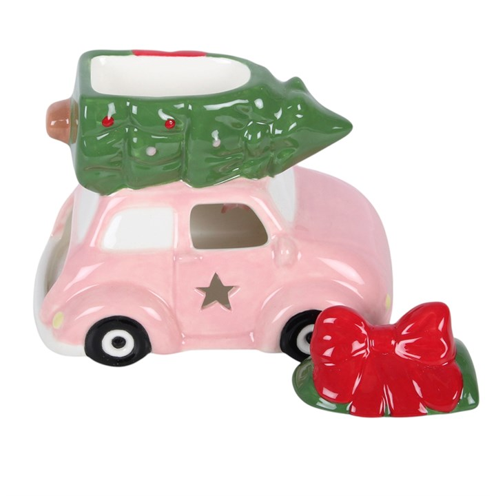 Pink Car with Christmas Tree Oil Burner, image 6 of 7