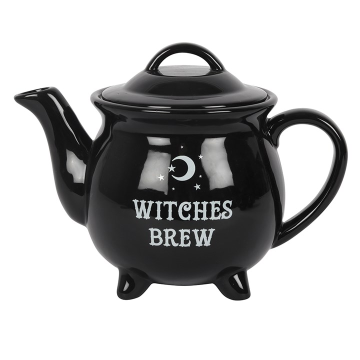 Witches Brew Ceramic Cauldron Tea Set, image 2 of 6