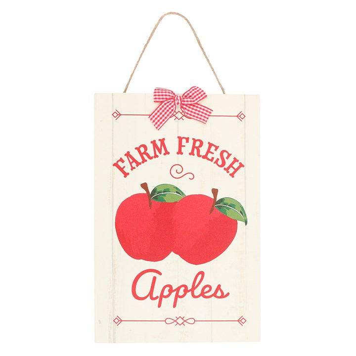 Farm Fresh Apples Hanging Sign, image 2 of 4