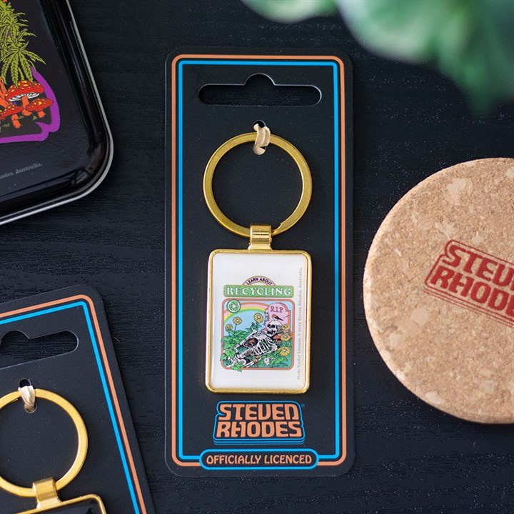 Learn About Recycling Keyring by Steven Rhodes, image 1 of 6