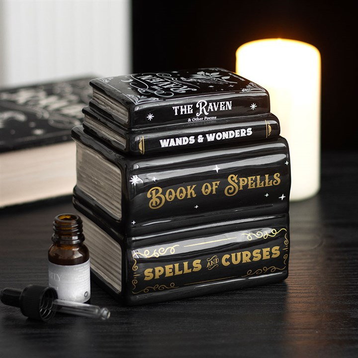 Book of Spells Oil Burner and Wax Warmer, image 1 of 6