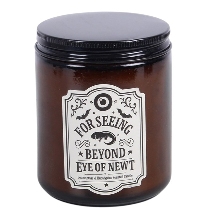 Eye of Newt Lemongrass & Eucalyptus Candle, image 3 of 6
