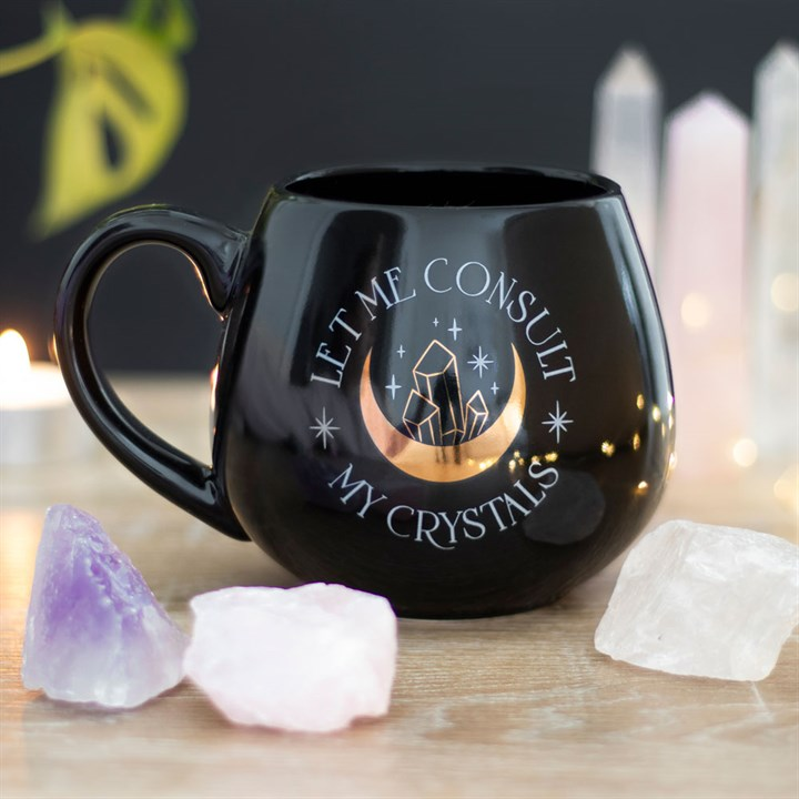 Let Me Consult My Crystals Rounded Mug, image 1 of 5