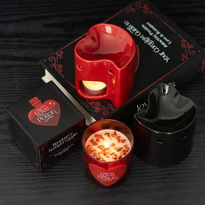 Black Heart Oil Burner and Wax Warmer, image 5 of 5