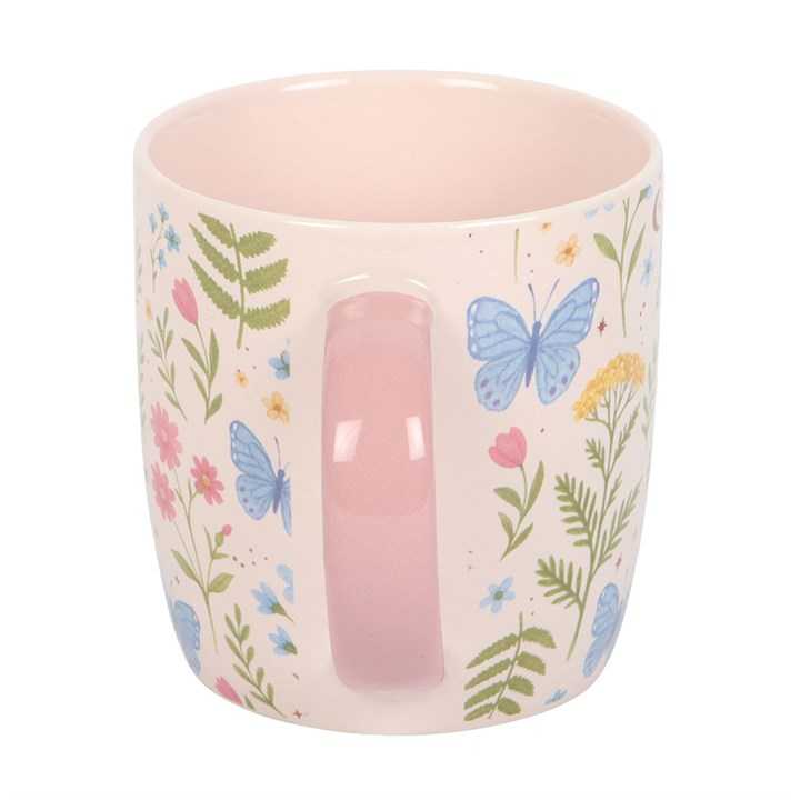 Luna Bloom Floral Print Mug, image 4 of 6