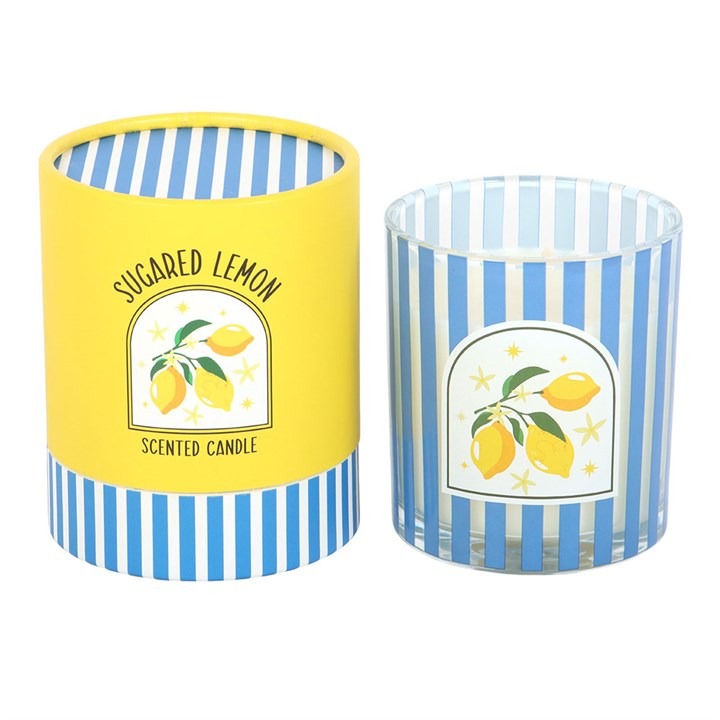 Sugared Lemon Scented Candle, image 2 of 5