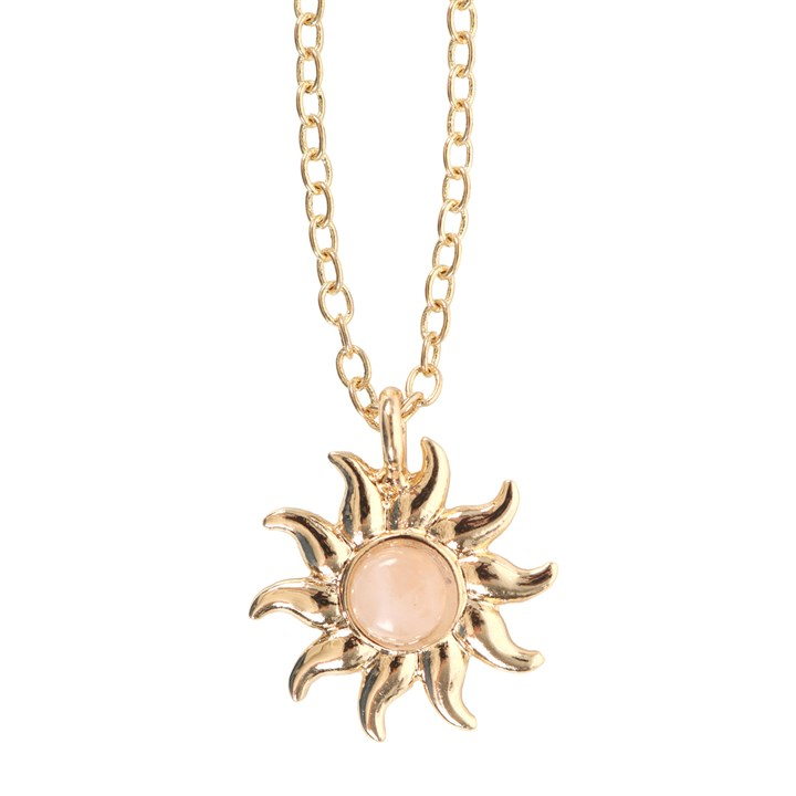 The Sun Celestial Rose Quartz Necklace Card, image 4 of 6