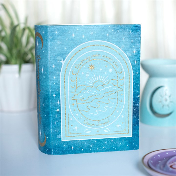 Blue Celestial Book Shaped Storage Box, image 1 of 5