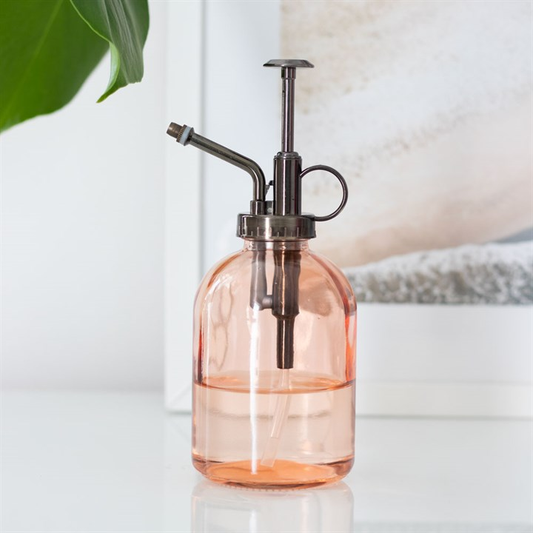 Pink Minimalist Glass Plant Mister, image 1 of 6