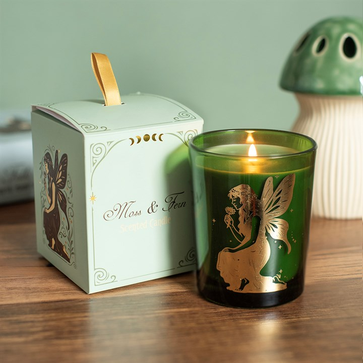 Stardust Fairy Moss & Fern Candle, image 1 of 4