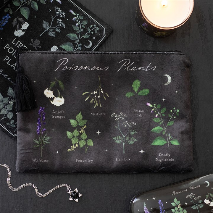 Poisonous Plants Makeup Bag, image 1 of 4