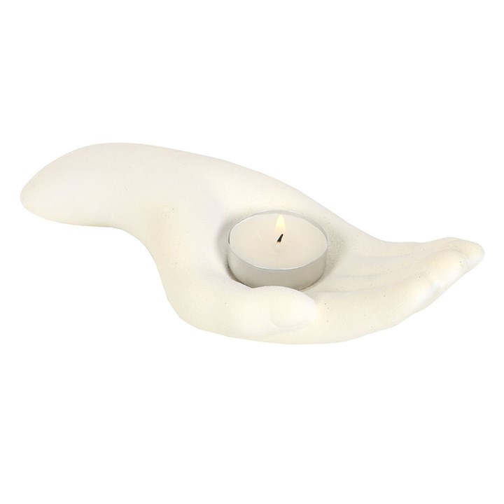 Open Hand Tealight Holder, image 3 of 5