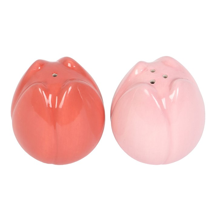 Tulip Shaped Salt and Pepper Shakers, image 3 of 4