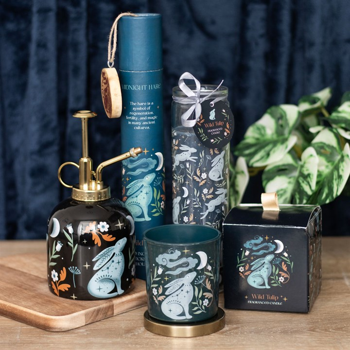 Midnight Hare Wild Tulip Tube Candle, image 5 of 5