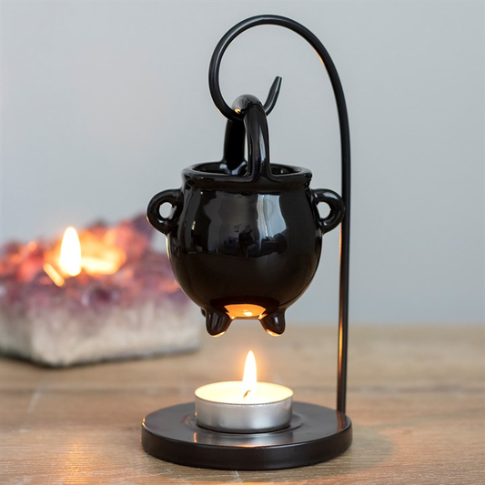 Hanging Cauldron Oil Burner, image 1 of 3