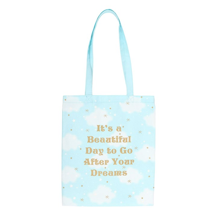 Cloud Print Tote Bag, image 3 of 5