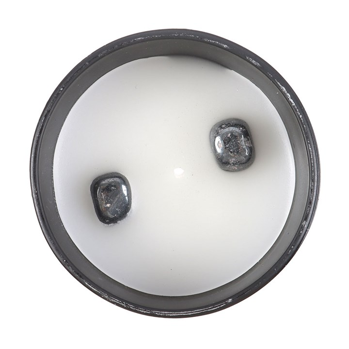 Hematite Gemstone Candle, image 4 of 4