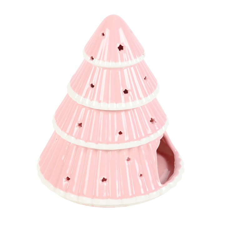 Pink Christmas Tree Oil Burner, image 5 of 6