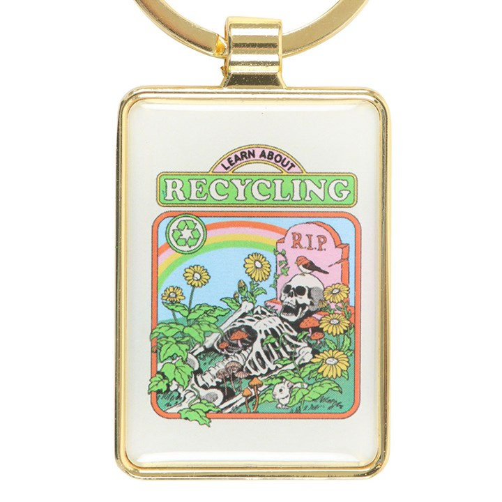 Learn About Recycling Keyring by Steven Rhodes, image 5 of 6