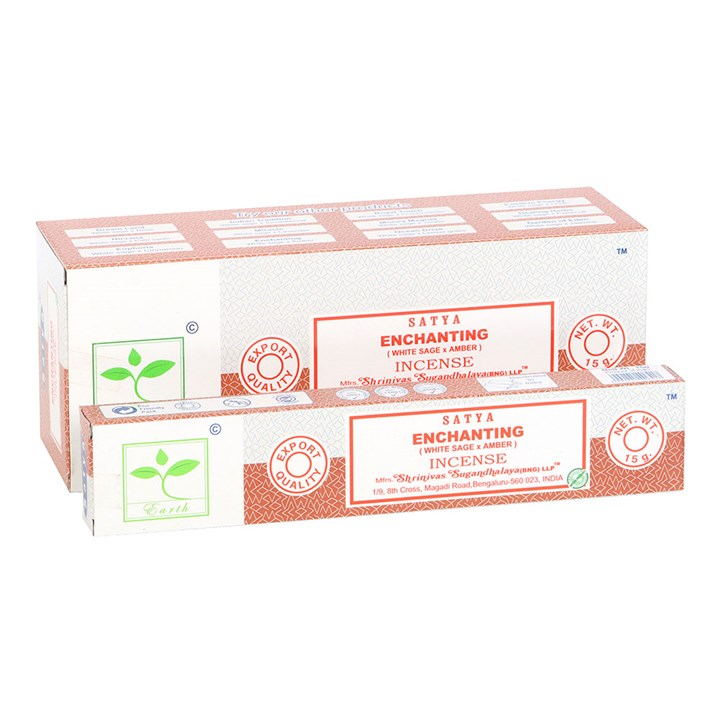 Set of 6 Earth Satya Enchanting Incense (12/50), image 1 of 2