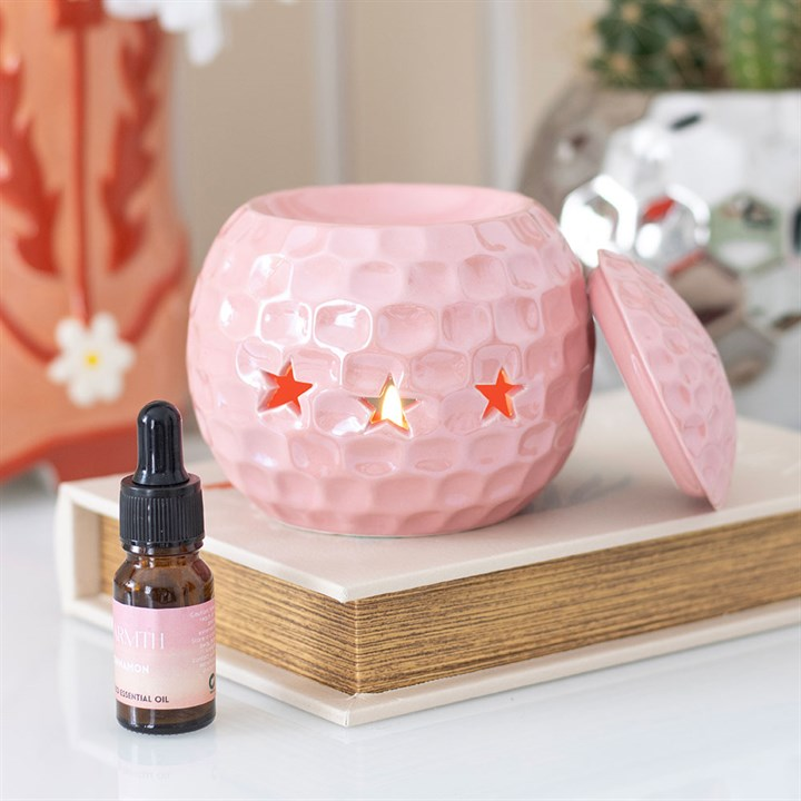 Pink Disco Ball Oil Burner, image 2 of 6