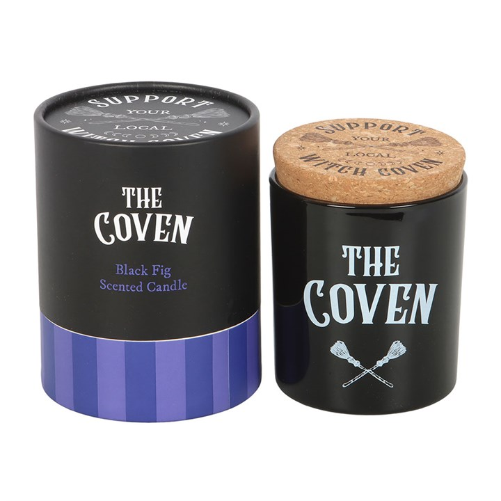 The Coven Black Fig Scented Glass Candle, image 3 of 5