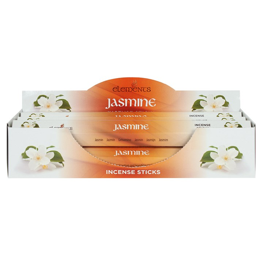 Set of 6 Packets of Elements Jasmine Incense Sticks, image 1 of 2