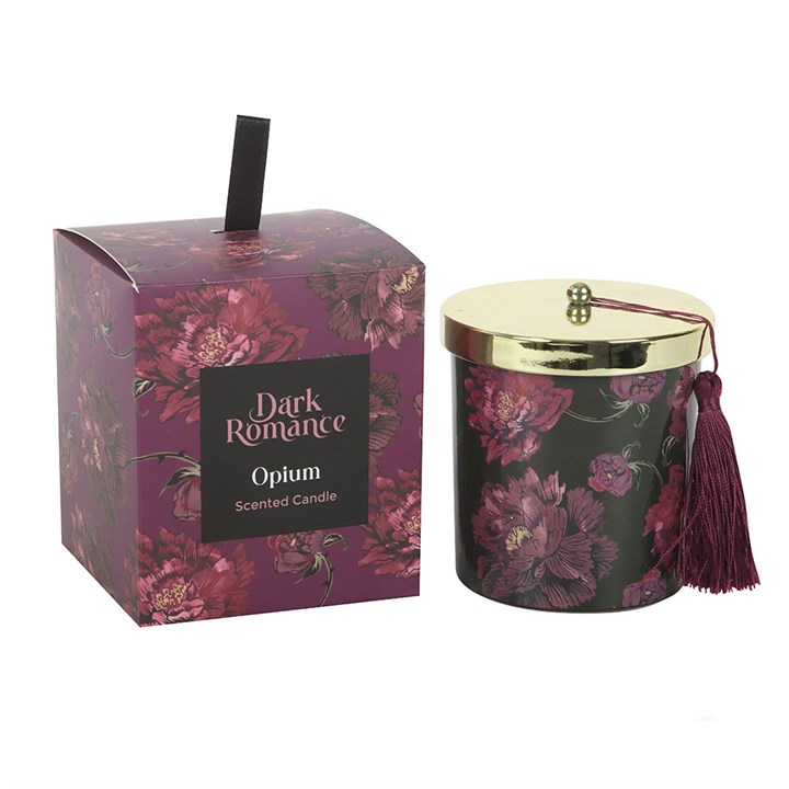 Dark Romance Opium Scented Candle, image 2 of 5