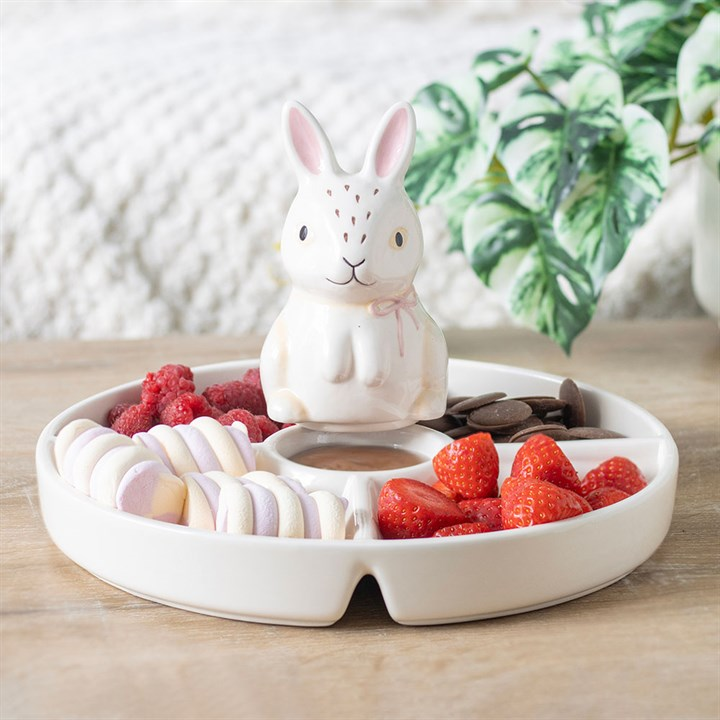 Bunny Chip & Dip Snack Dish, image 2 of 6