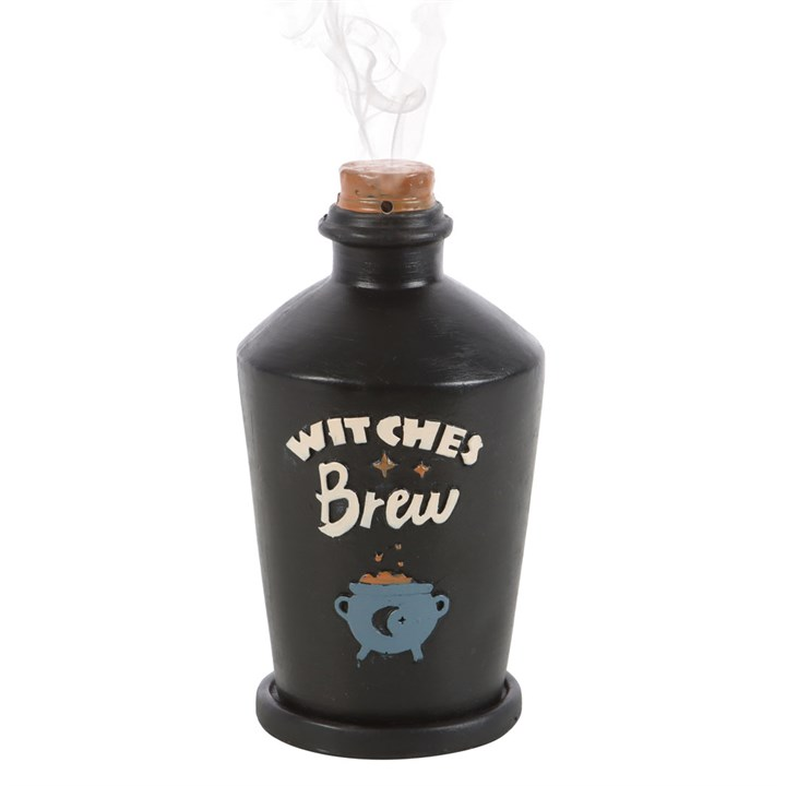 Witches Brew Potion Bottle Incense Cone Burner, image 2 of 5