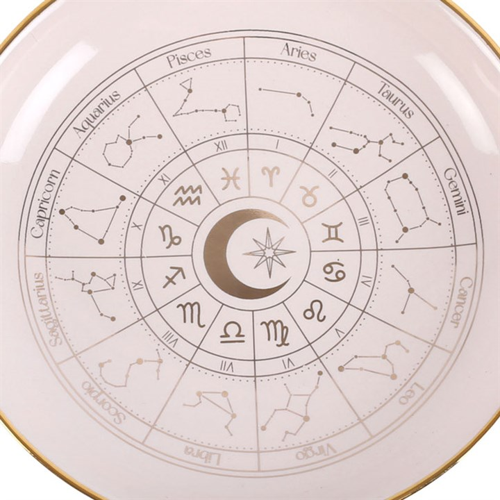 Off White Astrology Wheel Trinket Dish, image 4 of 4