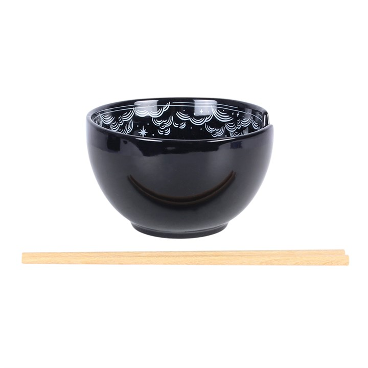 Spellbound Sky Noodle Bowl and Chopsticks Set, image 3 of 6