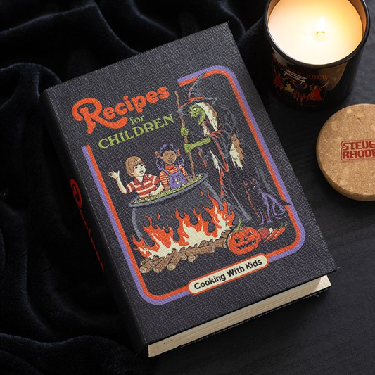 Recipes for Children Book Shaped Storage Box by Steven Rhodes, image 1 of 6