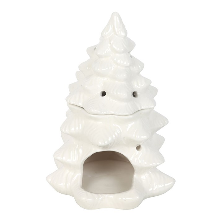 White Fir Tree Oil Burner and Wax Warmer, image 6 of 7