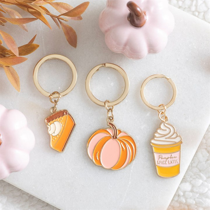 Pumpkin Spice Latte Keyring, image 5 of 5