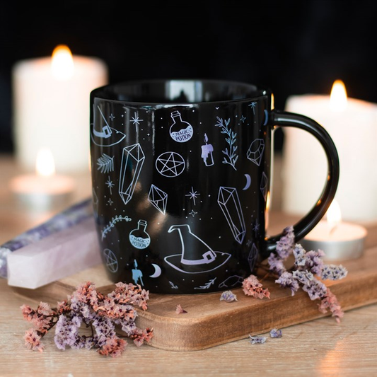 Crystal Witch Print Mug, image 1 of 5