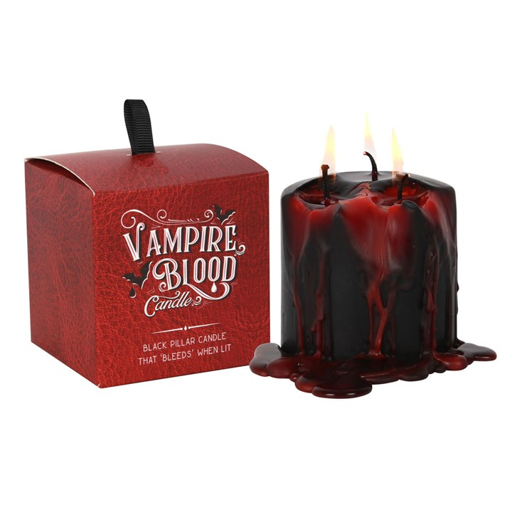 Small Vampire Blood Pillar Candle, image 2 of 6