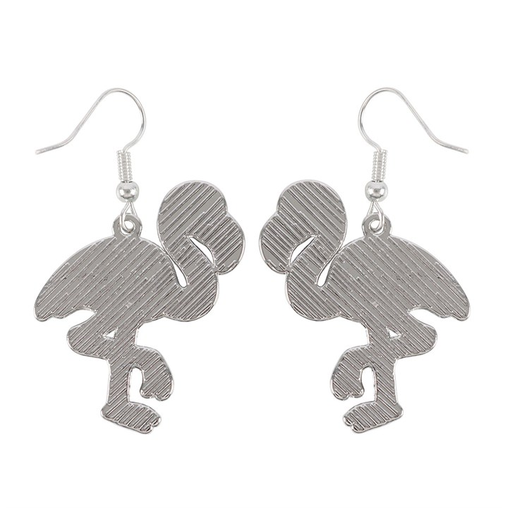 Flamin-goth Enamel Dangle Earrings, image 5 of 5