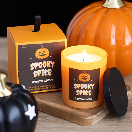 Spooky Spice Cinnamon Candle, image 1 of 4