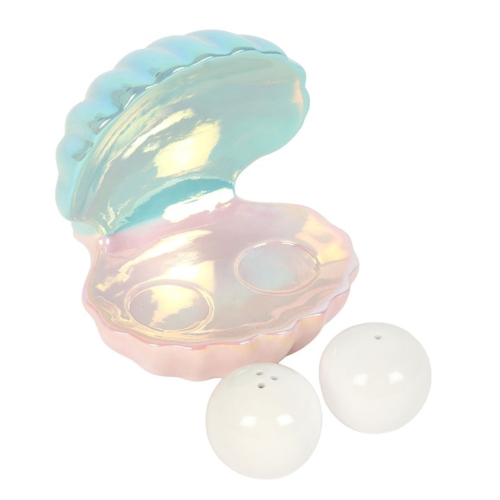 Clam Shell Salt and Pepper Shakers, image 6 of 7