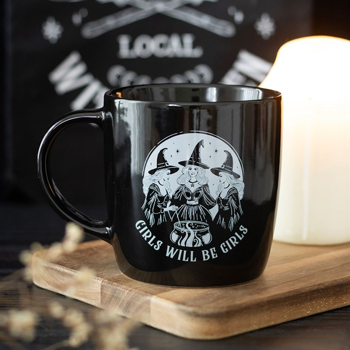 Girls Will Be Girls Witchy Mug, image 1 of 5