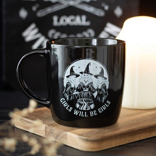 Girls Will Be Girls Witchy Mug, image 1 of 5